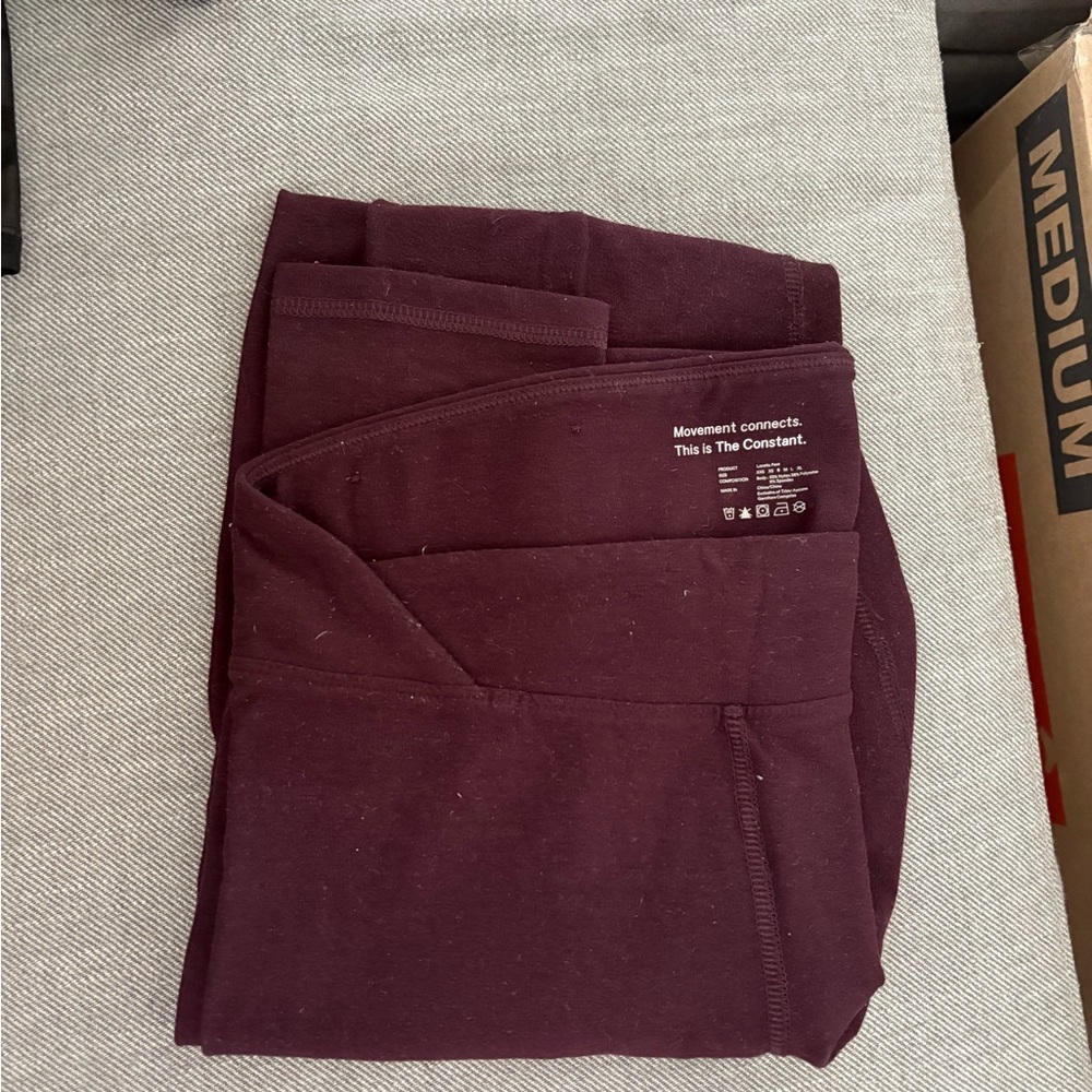 TNA Burgundy Leggings